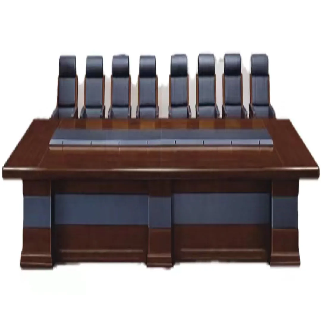 Modern Office Conference Table Meeting MFC Table and Chairs 10 Seater Top NOEL Customized Wood Style Packing Furniture Board GUA