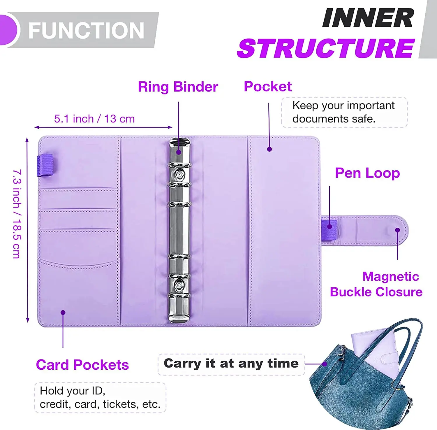 Wholesale-solid color-Budget-Binder-sets-with-Cash-Envelopes-stickers