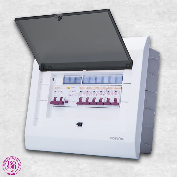 BOGE electronic container part switchboard enclosure 10 way distribution box Plastic base box