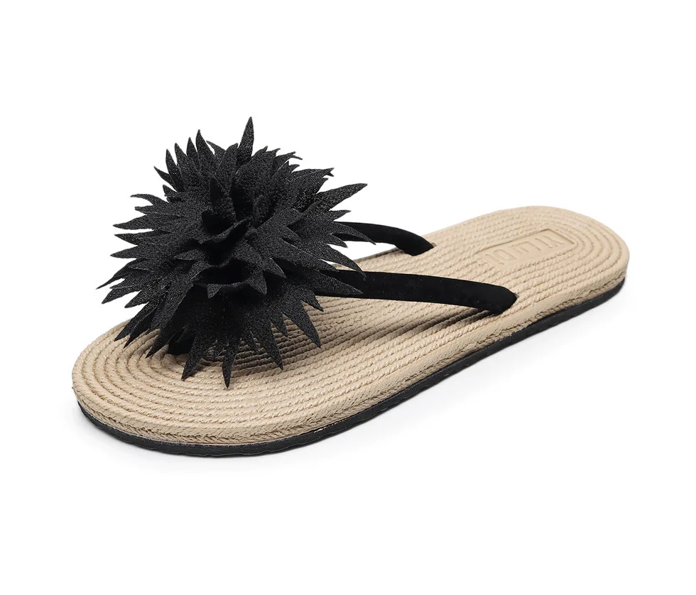 New Summer Beach Sandals Ladies Wedges Sandals Fashion Casual Slippers Shoes Flat Beach Flip-Flops Slippers Casual Slippers