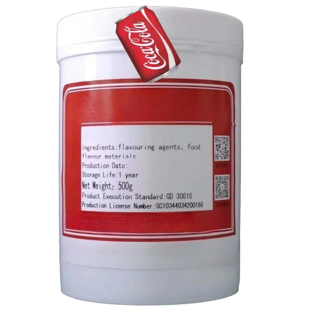 Wholesale Factory Price Concentrated Cola Powder Flavor Halal Cola Essence for Soft Drinks Food Flavors Essences Sample Free