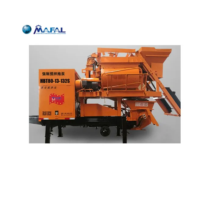 LIU-GONG HBT80-13-132S  new or used trailer  concrete pump machine for sale
