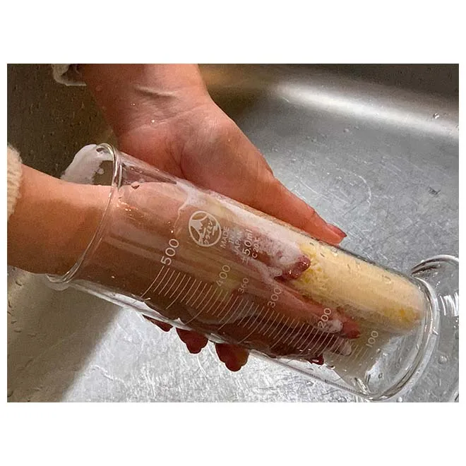 Настраиваемый короткий размер OEM 100 мл мерный цилиндр