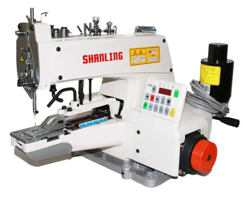 automatic electric  industrial mini overlock button sewing machine Underwear, socks, paper card labeling machine