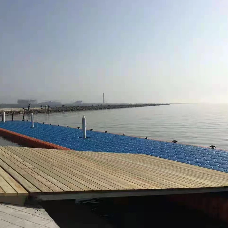 Modular plastic floating dock floating platform yacht marina jet ski berth dock