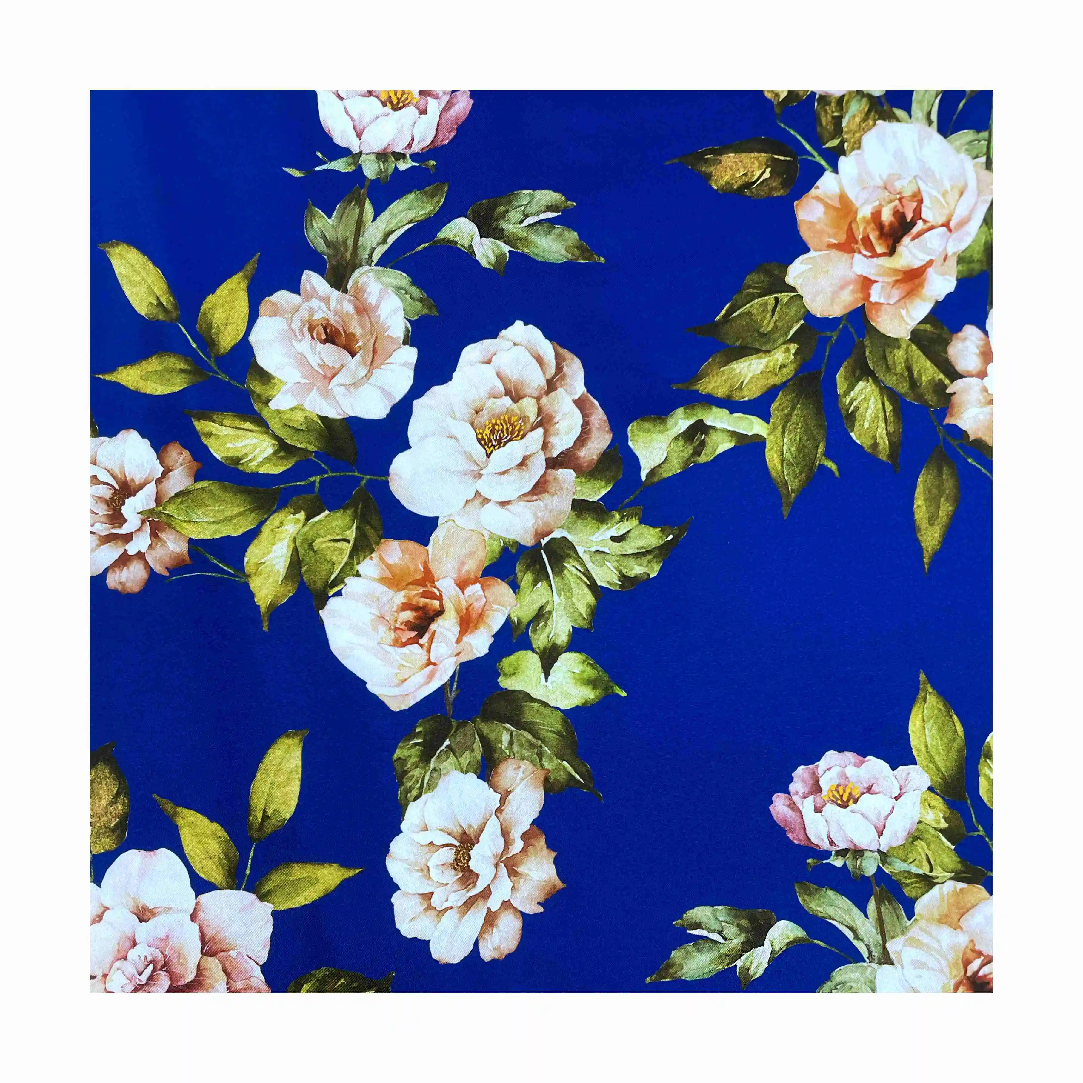 Factory Manufacture Various 100% Rayon Viscose Woven Challis Floral Digital Printing Plain Poplin Satin Crepe Fabric Somali