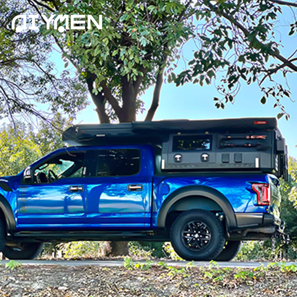 Australia Pickup Tent Camper Expedition Insulated Slide-On Camper Body Expedition Pop-Up Overland Slide-In Pickup Truck Campers.
