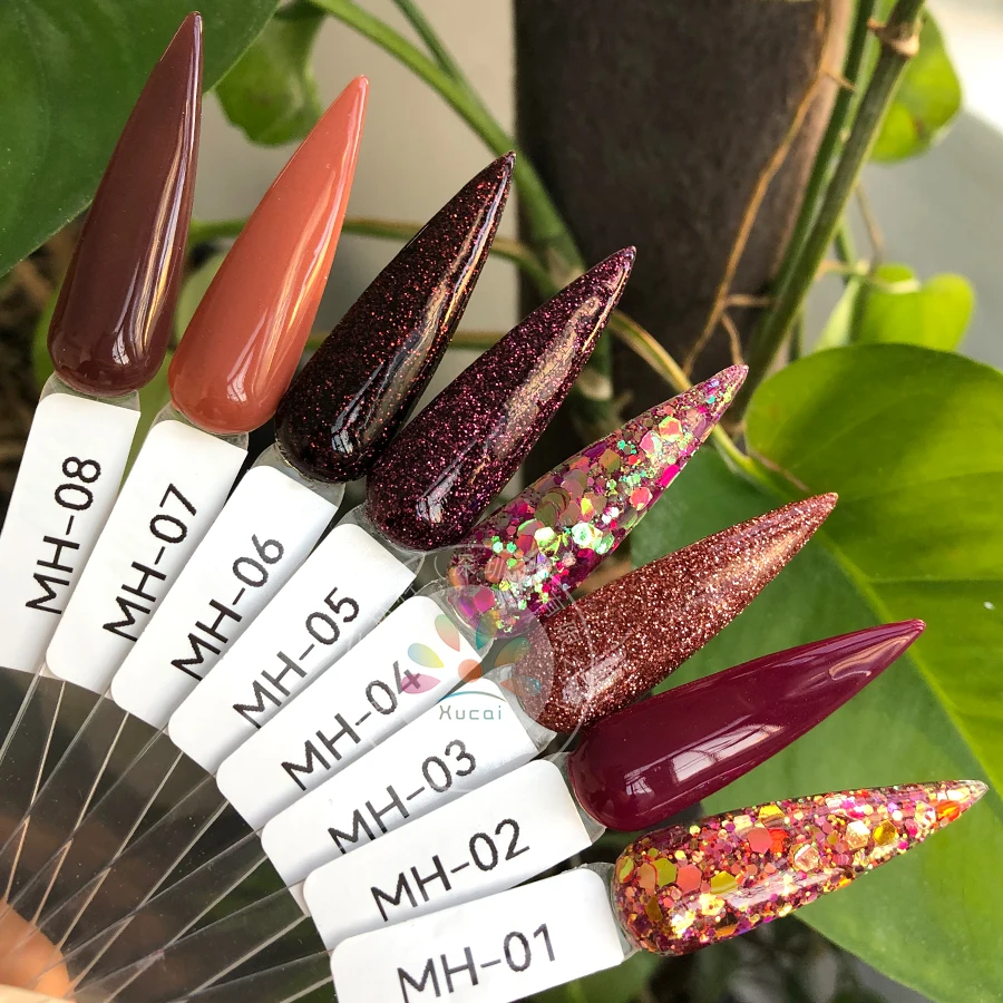 Factory Wholesale Fast Dry  Highly Pigmented Smooth Polymer Powder Nail Dipping Powder