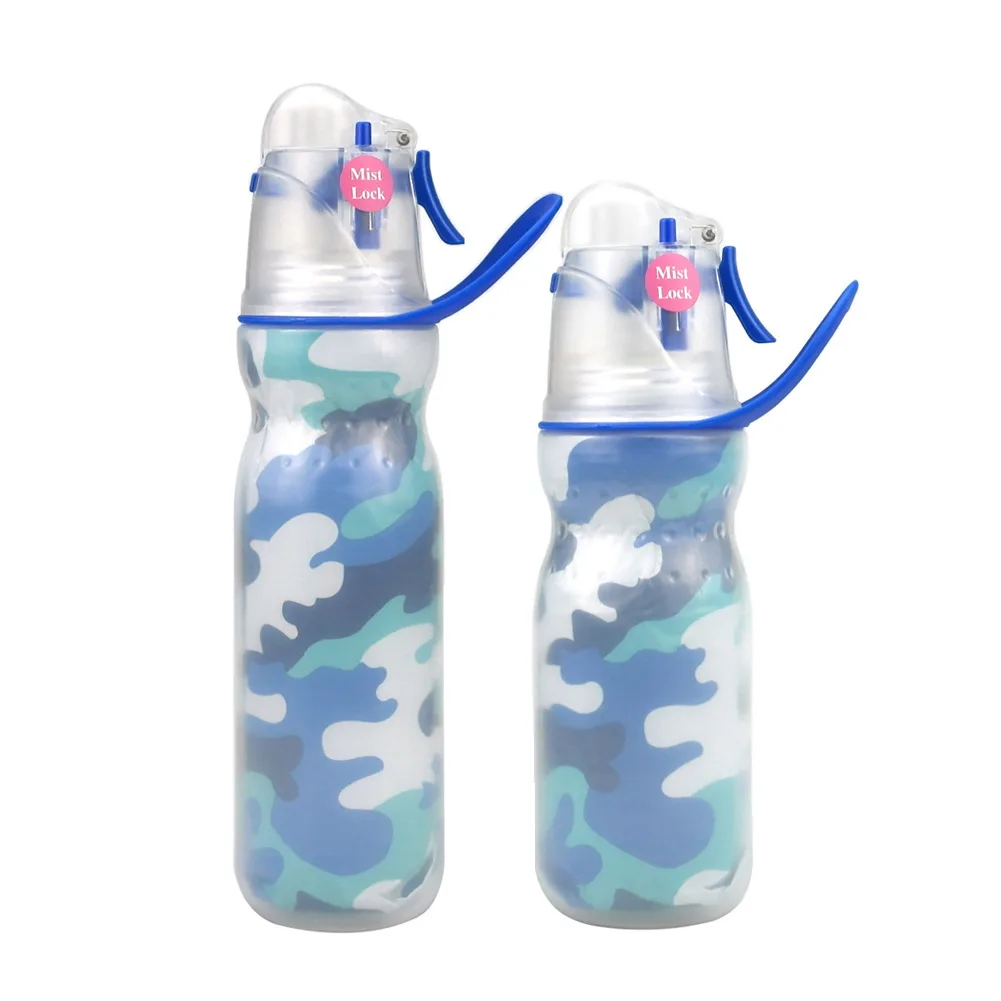 3-in-1 Mist Sip Function Spray Gym Water Bottle Sport Gifts Misting Water bottle