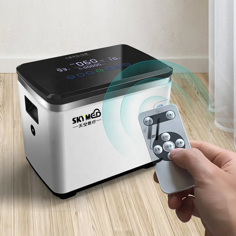 Кислородный концентратор Skymed на 1-7 л, концентратор кислорода на 5 л, домашнее Медицинское обслуживание