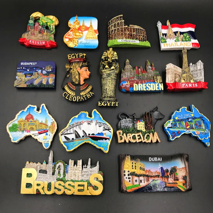 High Quality Custom Logo 3d Fridge Magnet Soft Rubber PVC Fridge Magnet