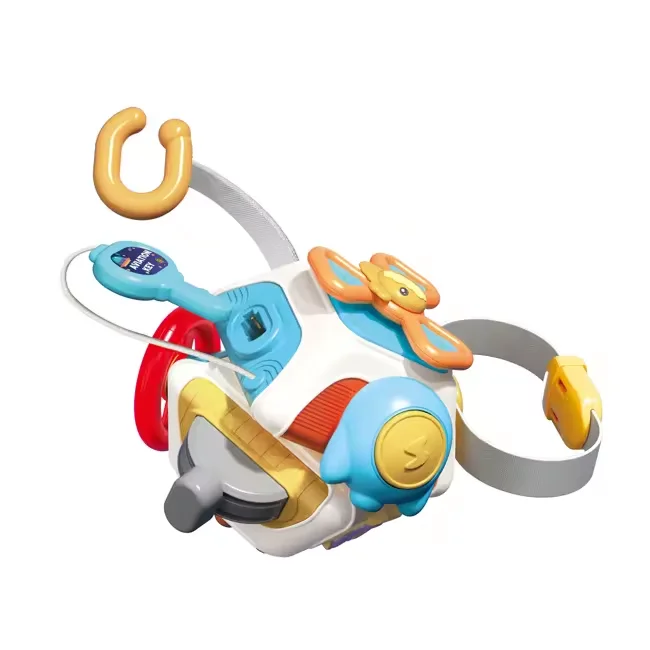 2024 Trending Selection  Montessori Busy Cube Sensory Toys Sensory Busy Board Busy Cube Travel Toys Birthday Gift For Kids