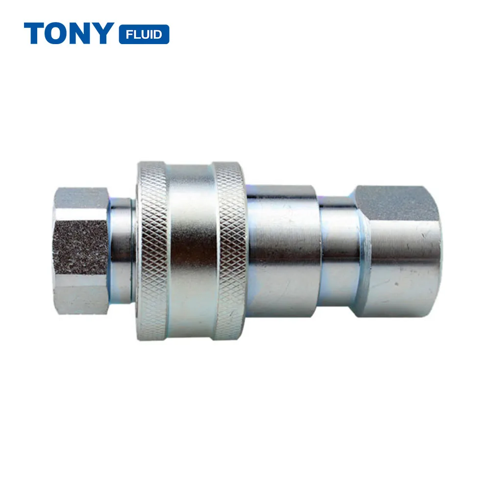 High Pressure 5000 Psi Carbon Steel Air Quick Connect Coupler Hydraulic Quick Coupling Fitting
