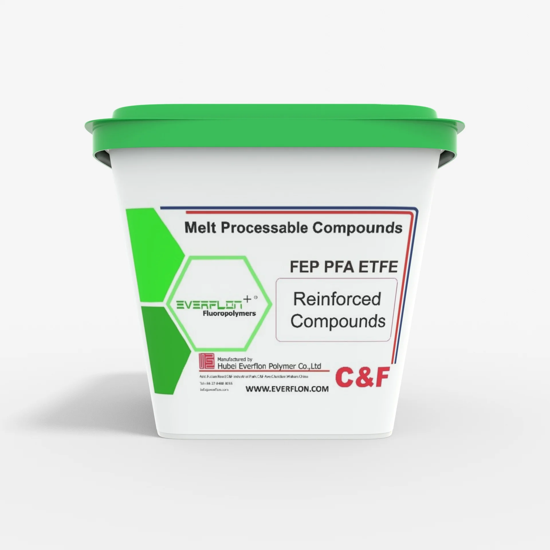FEP PFA ETFE Reinforced Compounds
