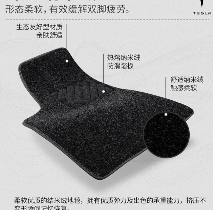 2020 BYD  Han DM Tang DM E2 E3 E5 E6 Han EV  leather car mats Double-layer detachable beautiful and easy to clean