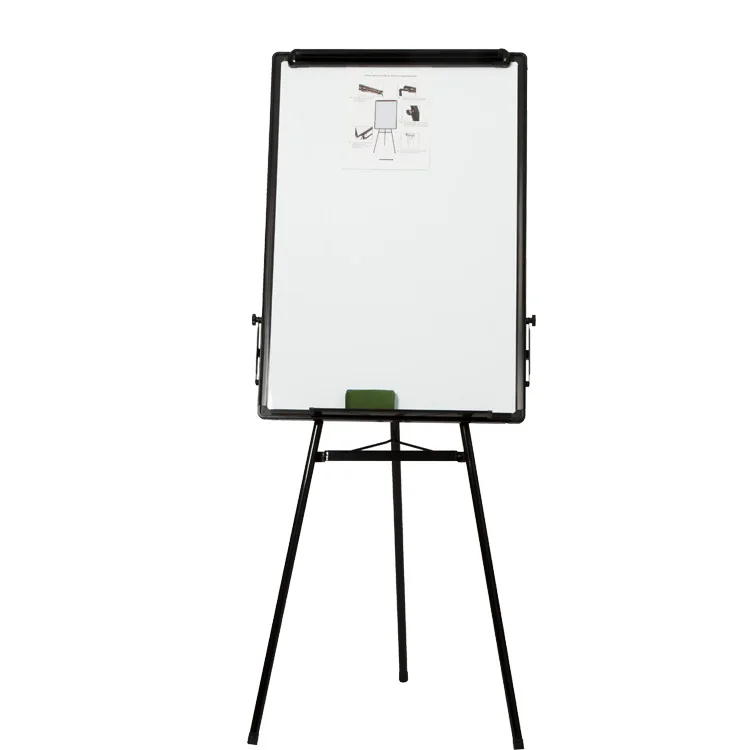 School Supplies Height Adjustable Easel Paper Clip whiteboard Stand Flip Charts Painting Board