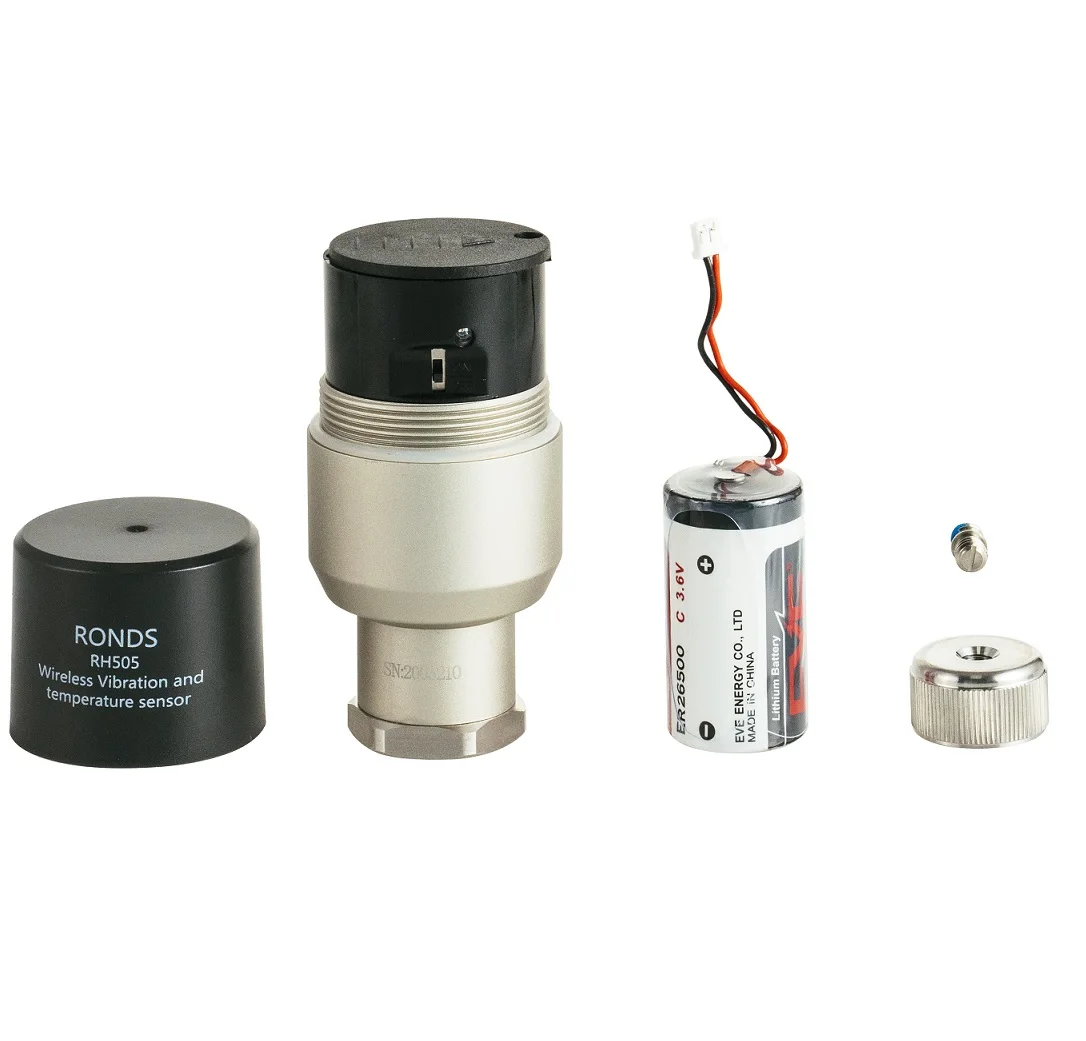 China Wireless Piezoelectric Industrial Accelerometer for Predictive Maintenance RH505