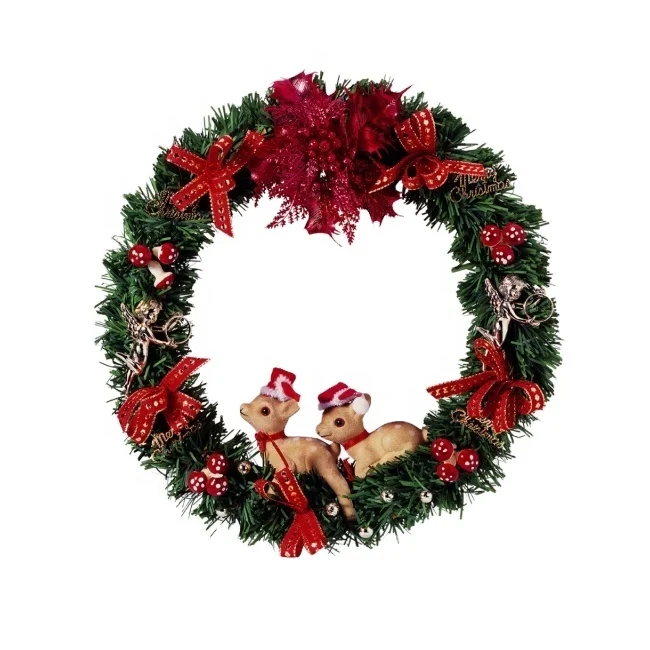 Fashion Artificial Christmas Wreath Wall Decoration Garland
