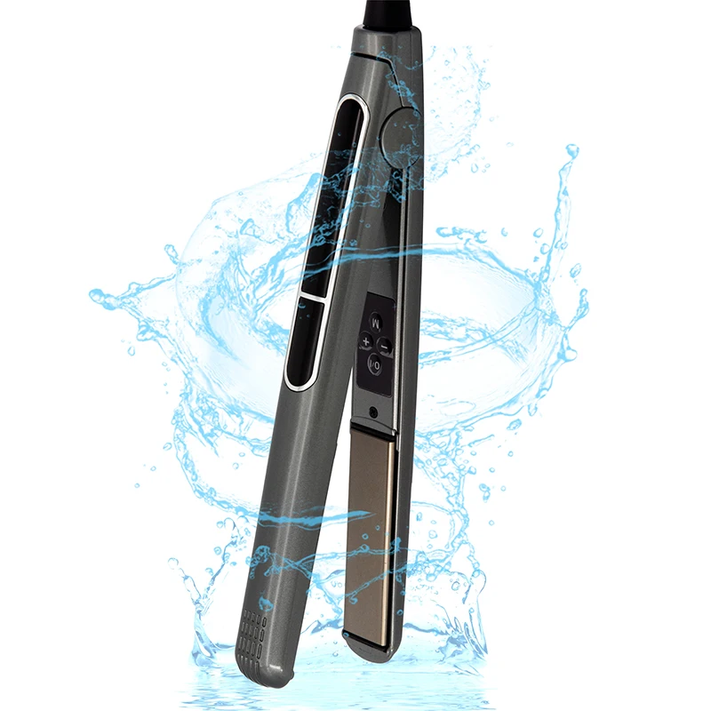 Professional MCH 1' 230C Waterproof Plates Fast Heat-up Top Hair Straightener