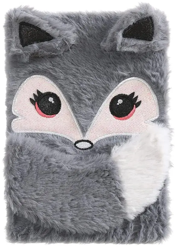 New Arrival High quality different size custom plush note book cover wood notebook notebook printing