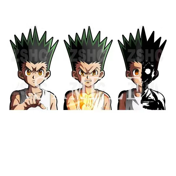 3d-наклейки Hunter X Hunter Gon Motion для холодильника, водонепроницаемые аниме наклейки для автомобиля, чемодана, ноутбука