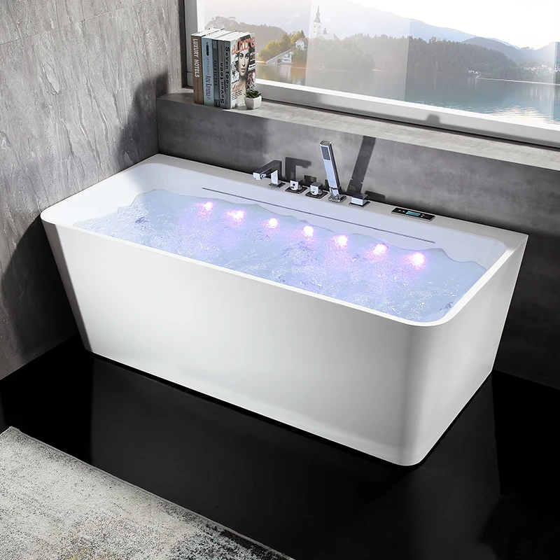 Modern home massage bath tubs whirlpools hydro massage bathtub