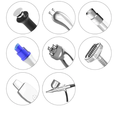 Waesen 10 in 1 mini hydro generator facial care dermabrasion machine skin lifting sparyy gun skin moisturizing beauty device