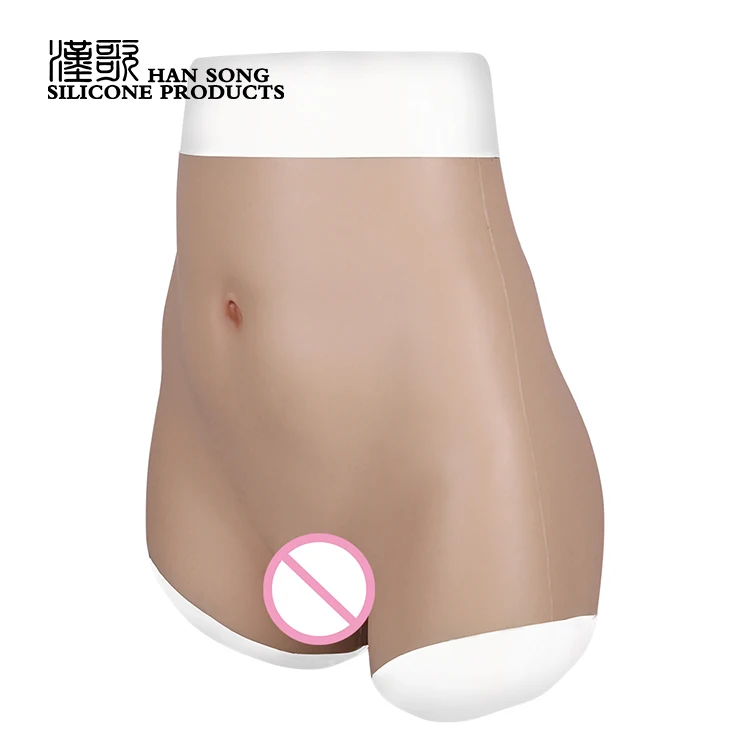 Factory Direct Supply Silicone Realistic Vagina Panty for men Shemale  Pussy Pants Vagina Underwear For Crossdresser