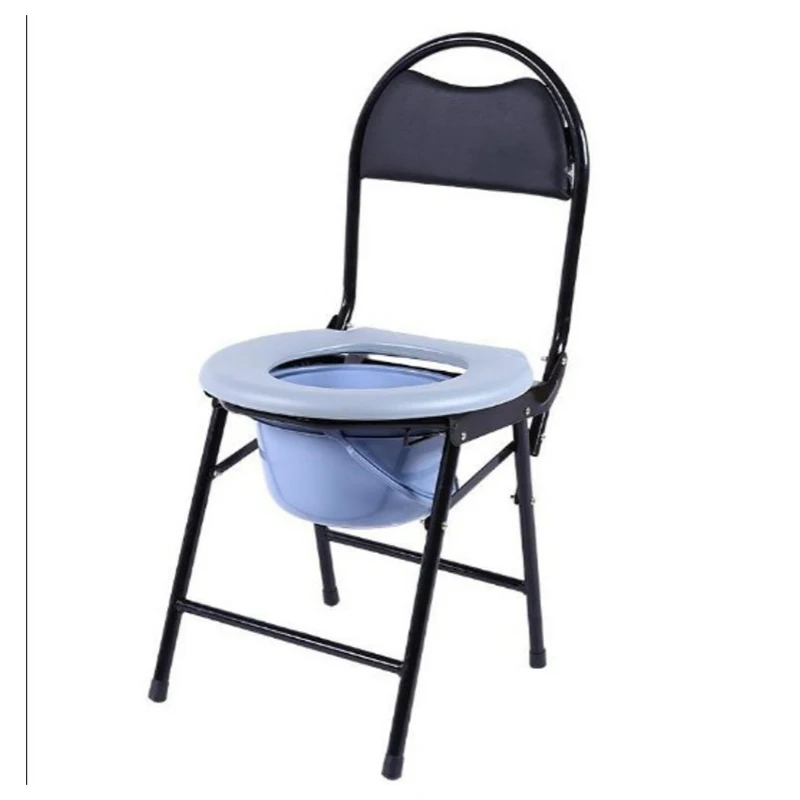 Cheap Price Good Quality Portable Folding Commode Toilet Chair