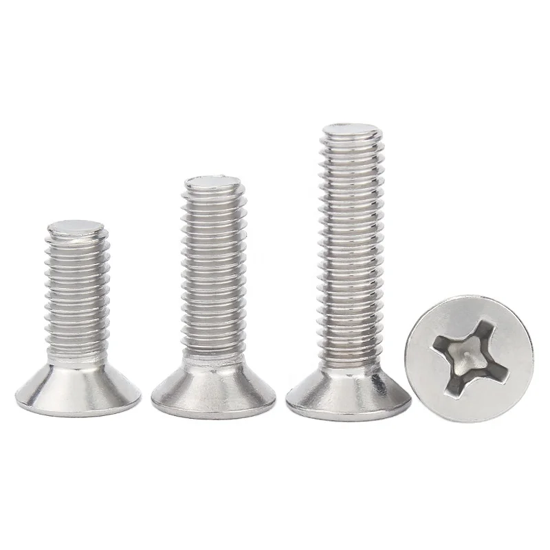 Customizable for furniture metriccross recessed countersunk head machine Phillips screws