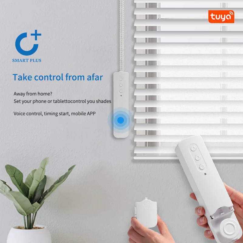 Tuya Smart Driver Motor Electric Roller Blind Motor Chain Motor For Manual Blinds Tuya App Google Home Alexa Voice Control