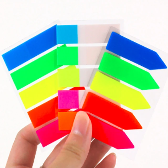 
Removable and Colorful Sticky PET index 