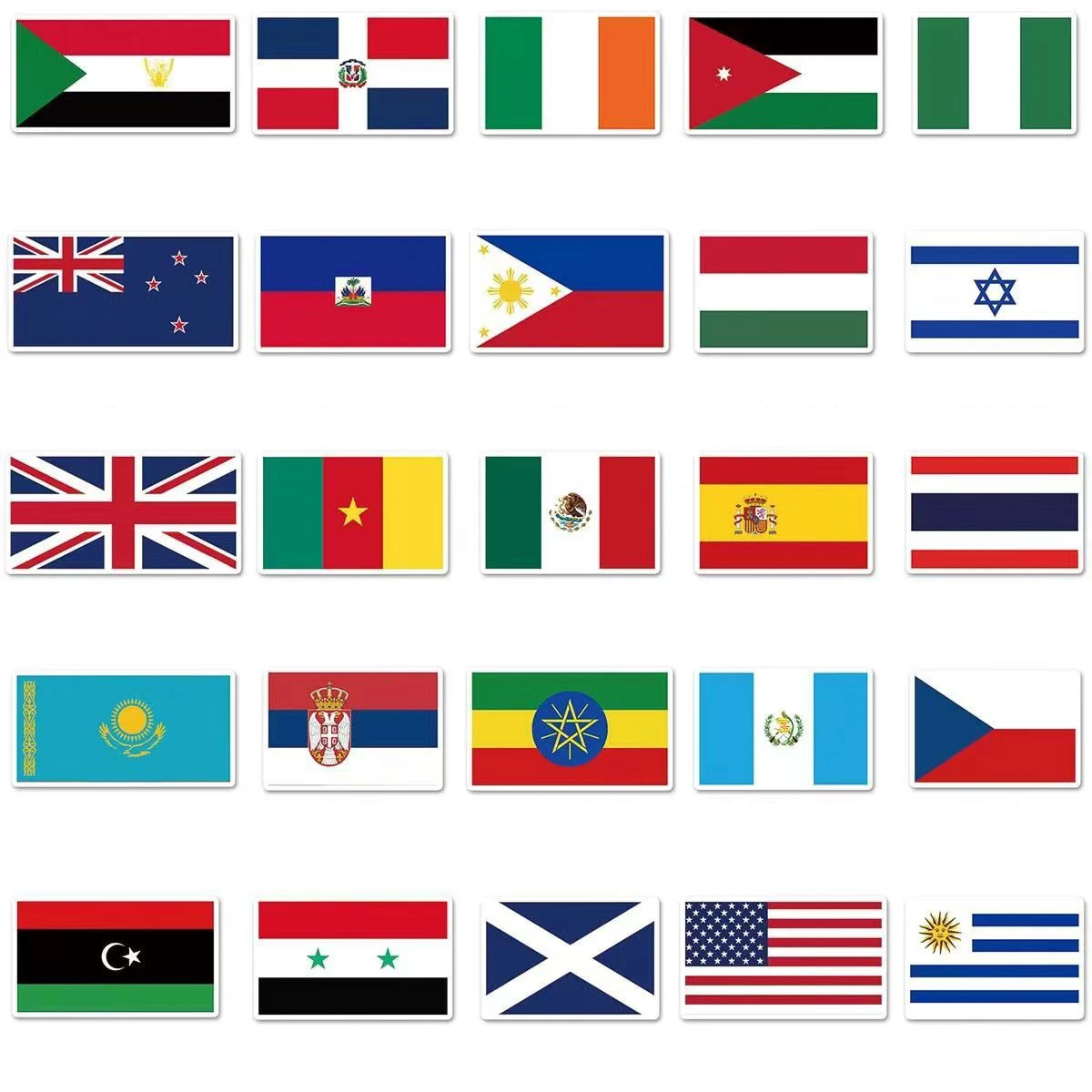 Factory Direct Sale Promotional Custom Size Sublimation Commerce Campaign Advertising All Country Hand Waving Flag With Stick