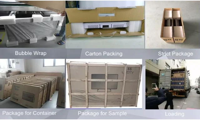 OEM TV Manufacturers Narrow Border Frameless smart tv Televisores smart tv 80 pouce portable led smart Televisores