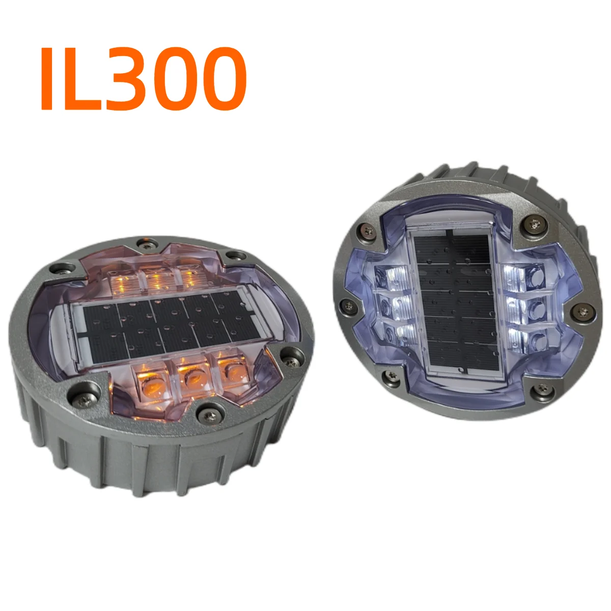 6 screws il300 solar pavement marker