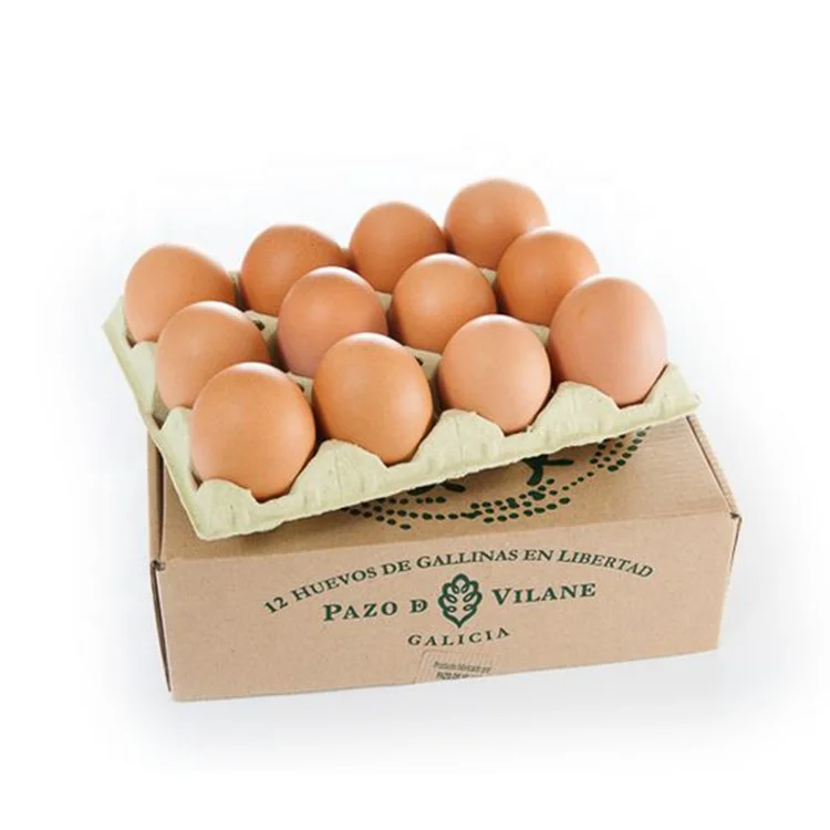 wholesale custom size 6 12 pack egg carton with corrugated paperboard