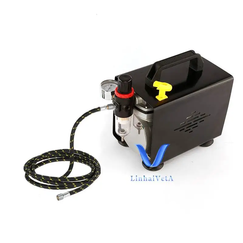 LinhaivetA portable hobby nail airbrush compressor gun kit air brush machine