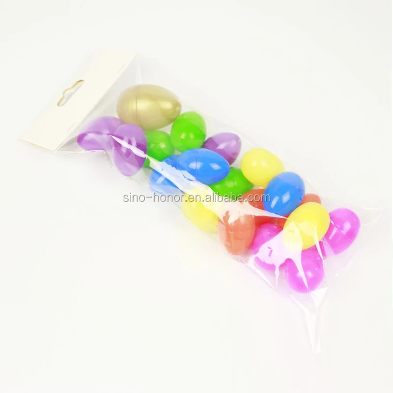 Small glossy Plastic Easter egg