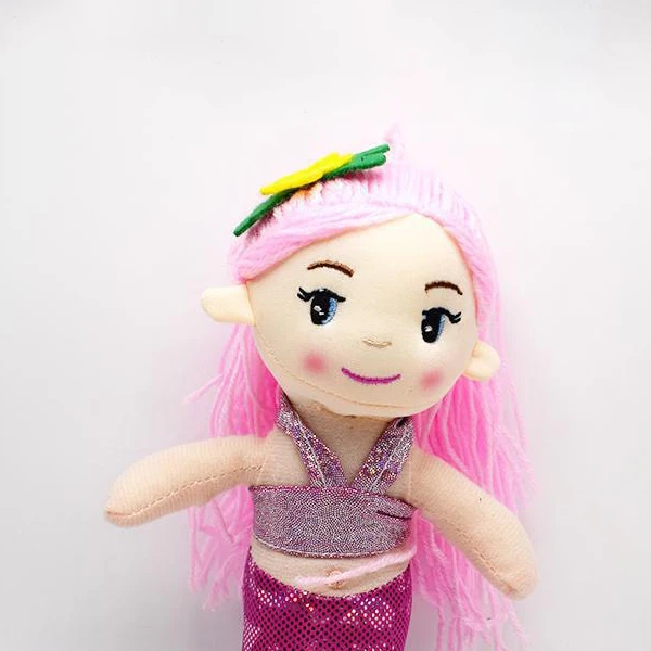 Wholesale Cute Mermaid Girl Doll Plush Toys Customize Popular Fish Princess Stuffed Plushie Toy Sirena Chica Peluche Muneca