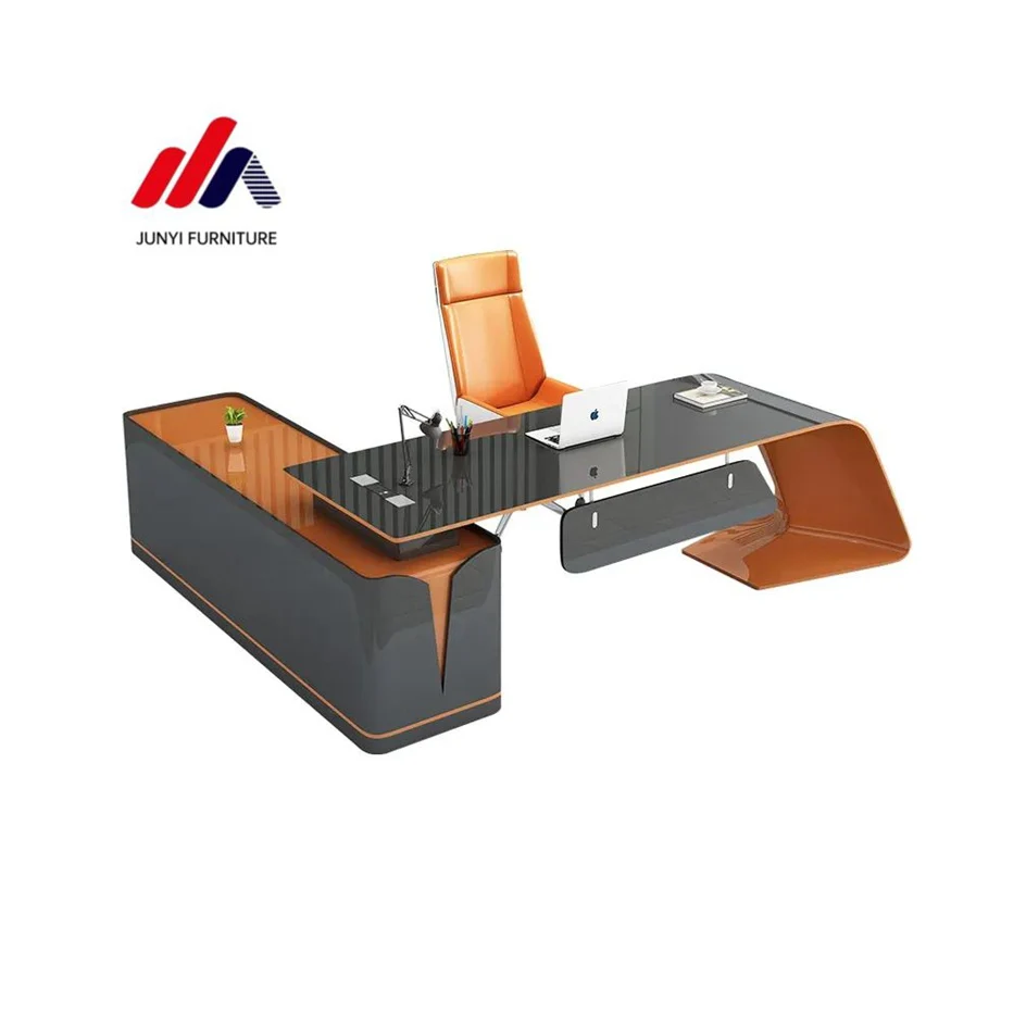 Office luxury executive desk CEO Office furniture business furniture schreibtisch desk set