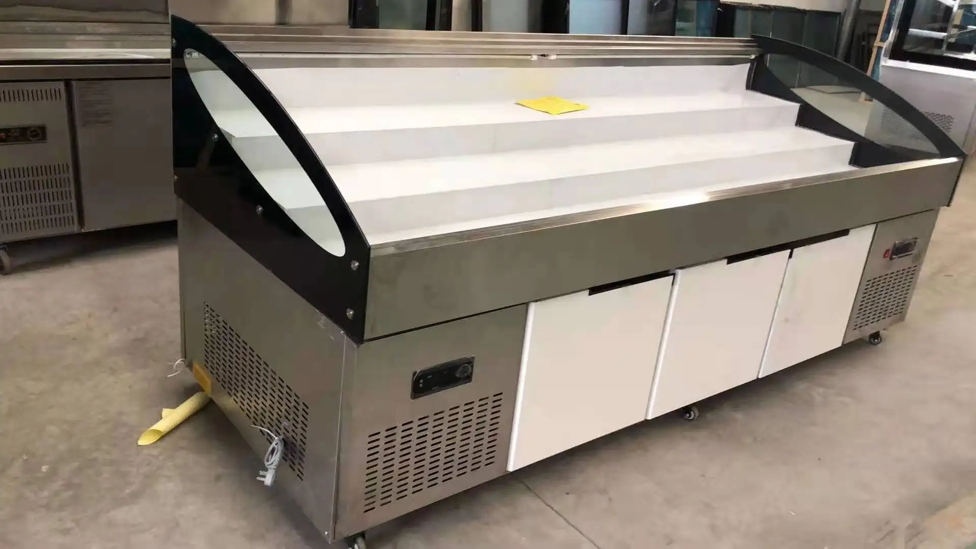 
oem stainless steel commercial refrigerator freezer 