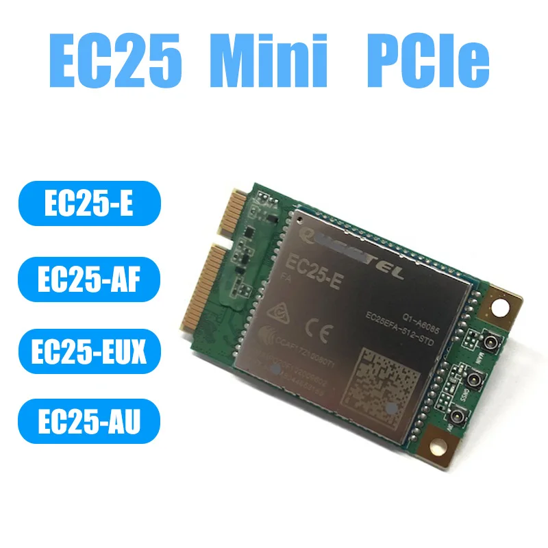 Muz 4G LTE Cat4 Module EC25 EC25-A EC25-AF MINI PCIE EC25-AFX for Wireless Communications EC25AFFA- MINIPCIE for North America