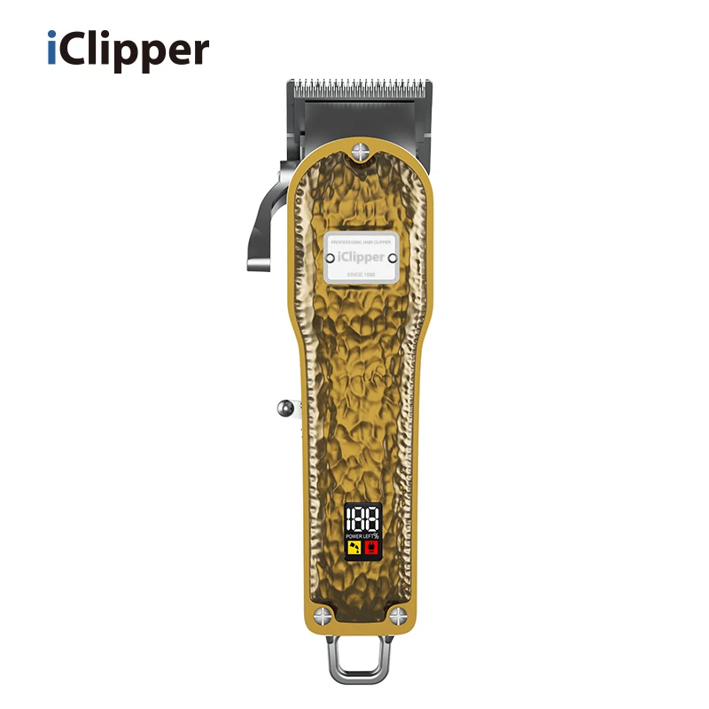 IClipper-K2S OEM фабрики производят парикмахер ножницы парикмахера для волос машина резки цельнометаллический USB профессиональная машинка