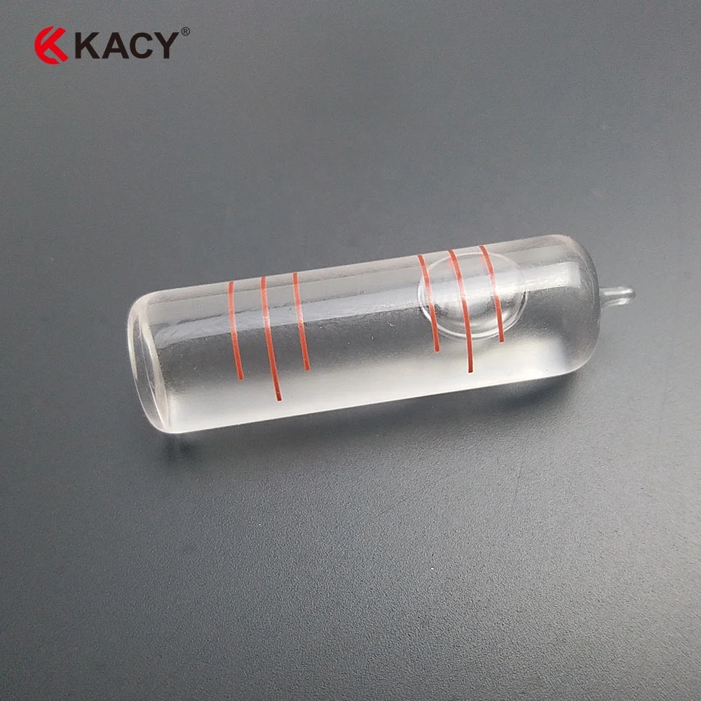 Tubular various type spirit level mini level bubble and Circular Glass Bubble Level Vials