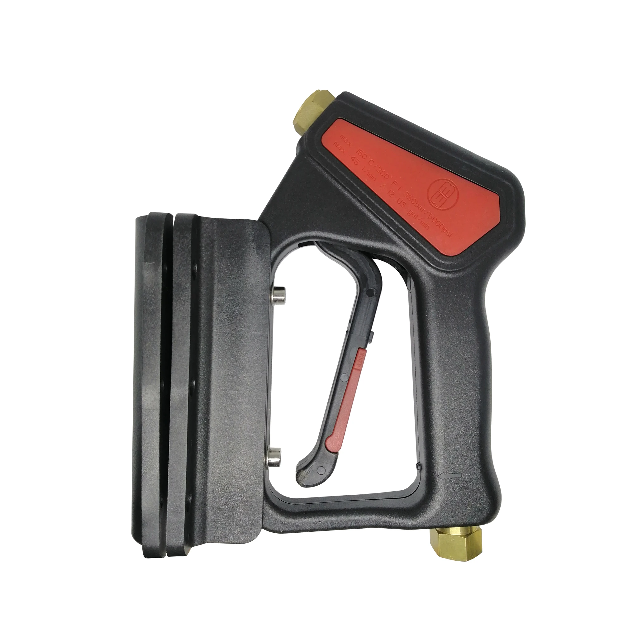 5000PSI 350Bar High Pressure Washer Spray Gun with 39mm Holder for 24ft Telescoping Wand