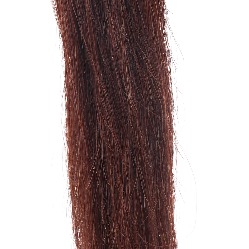 Braided double Loop horse tail extensions/ 90CM Double Natural Loop False Tails