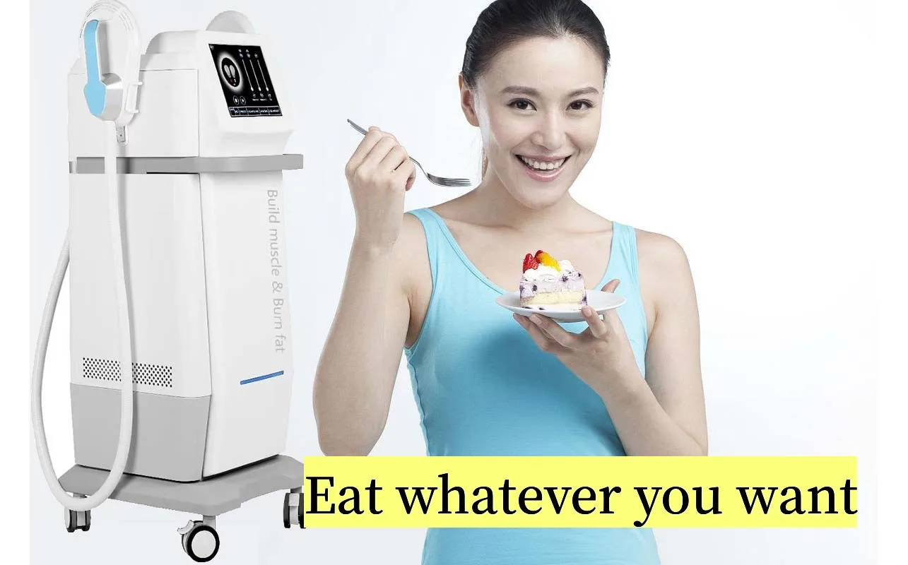 2023 Professional Body Slimming Neo EMS Muscle Sculpt Stimulator Portatil 15 Tesla RF Sculpting Machine With 2 Handles