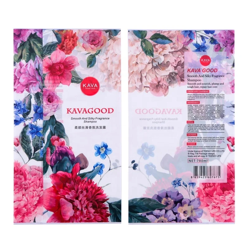 ECO friendly high barriers pet al pe laminated custom printed film roll shampoo cosmetic sample sachet size plastic packing film