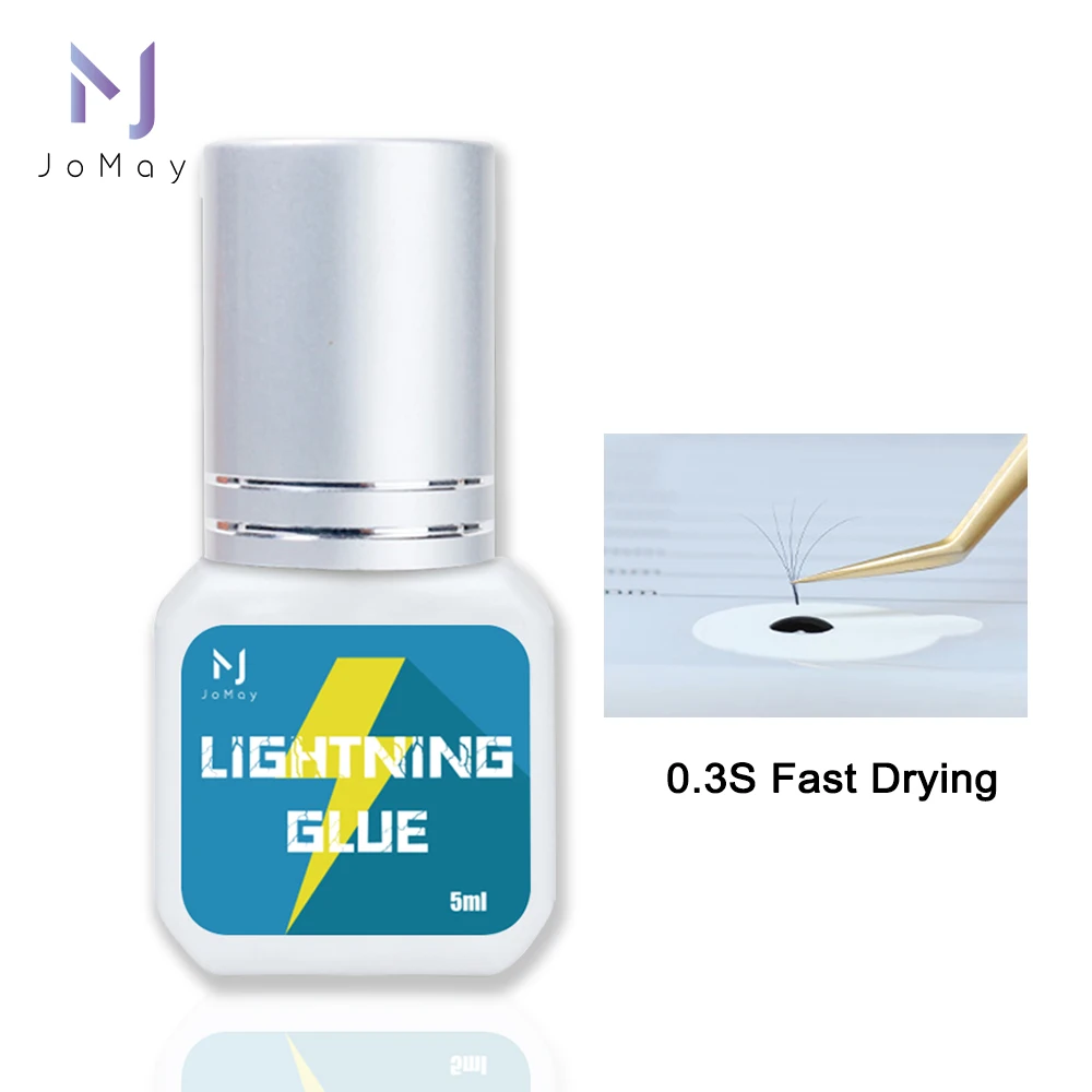 Jomay wholesale private label 0.3s Fast Drying lash adhesive eyelash extension glue