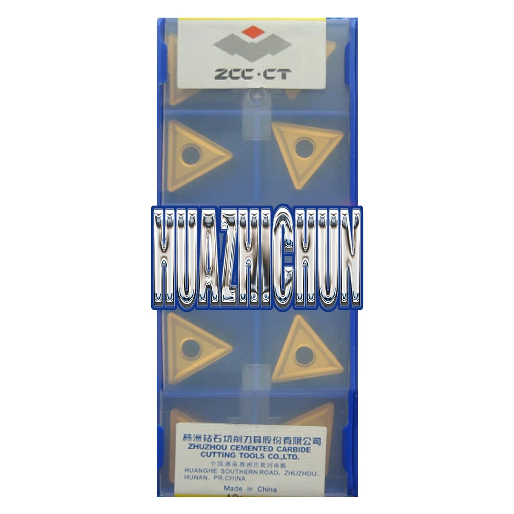 HUAZHICHUN YBC351 TNMG160408 Original Carbide Stainless Steel Blades For External Turning Tools
